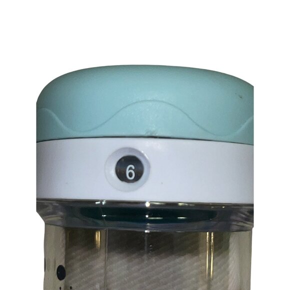 NutriBullet Baby Food Storage Set 6 Cups Date Dial Tray Freezer Safe Used - Picture 6 of 10